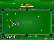 Флеш игра онлайн Billiards