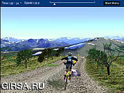 Флеш игра онлайн 3D Mountain Bike