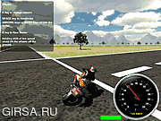 Флеш игра онлайн 3D Moto Simulator