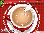 Флеш игра онлайн Amazing Latte Art