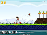 Флеш игра онлайн Angry Birds