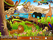 Флеш игра онлайн  Animal Park Hidden Number