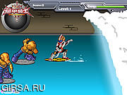 Флеш игра онлайн Armor Hero Water Pursuit