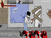 Флеш игра онлайн Bakk Borris in Attack of the Massacre Ninjas