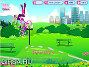 Флеш игра онлайн Barbie Bike Stylin' Ride