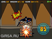 Флеш игра онлайн Batman's Power Strike