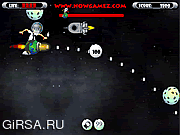 Флеш игра онлайн Ben 10 Space War