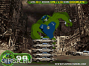 Флеш игра онлайн Ben10 Ultimate Humungousaur Super Giant Strength