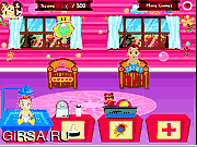 Флеш игра онлайн Brittany Birt Babysitting Room