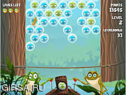 Флеш игра онлайн Bubble Frog