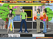 Флеш игра онлайн Bus Stop Flirt
