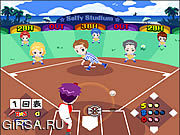 Флеш игра онлайн Cartoons Baseball