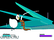 Флеш игра онлайн Chicken Fighter