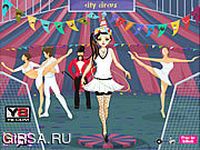 Флеш игра онлайн Circus Girl Dress Up