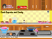 Флеш игра онлайн Cook Cupcake And Candy