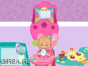 Флеш игра онлайн Cute Baby Nursery