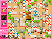 Флеш игра онлайн Cute Bomberman!