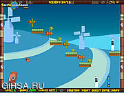 Флеш игра онлайн Domino Fall 2