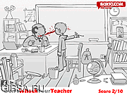 Флеш игра онлайн Don't Whack Your Teacher