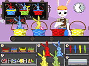 Флеш игра онлайн Easter Factory Frenzy 