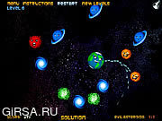Флеш игра онлайн Evil Asteroids