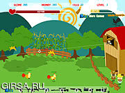Флеш игра онлайн Farm Wars