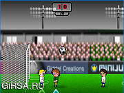 Флеш игра онлайн Head Action Soccer