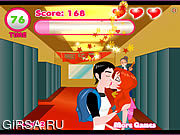 Флеш игра онлайн High School First Kiss