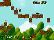 Флеш игра онлайн Jump Mario 3