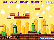Флеш игра онлайн Mario Runner