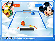 Флеш игра онлайн Mickey And Friends Shoot & Score