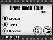 Флеш игра онлайн Name that Film