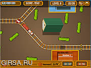 Флеш игра онлайн Park My Train