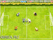 Флеш игра онлайн Pet Soccer