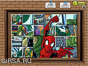 Флеш игра онлайн Photo Mess - New Spiderman