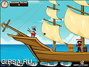 Флеш игра онлайн Pirates Attack