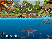 Флеш игра онлайн Prehistoric Shark