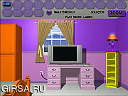 Флеш игра онлайн Purple Room Escape