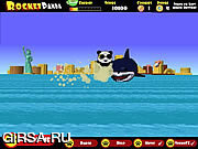Флеш игра онлайн Rocket Panda