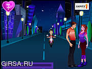Флеш игра онлайн Romantic Midnight Kiss