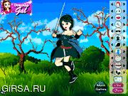 Флеш игра онлайн Samurai Warrior Doll