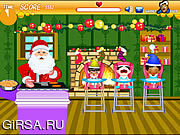 Флеш игра онлайн Santa's Cook