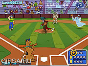 Флеш игра онлайн Scoby Doo's MVP Baseball Slam