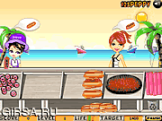Флеш игра онлайн Serve The Hot Dogs