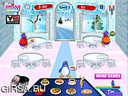 Флеш игра онлайн Smiley Penguin Diner