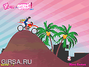 Флеш игра онлайн Stunt Girl Bike