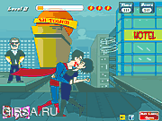 Флеш игра онлайн Super Hero Kiss