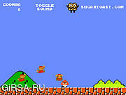 Флеш игра онлайн Super Mario Bros. Goomba Mode