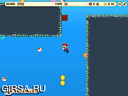 Флеш игра онлайн Super Mario Water
