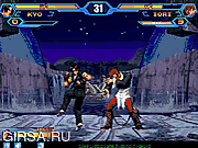 Флеш игра онлайн The King Of Fighters Wing V1.4
